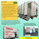 4 bay gas portable shower unit